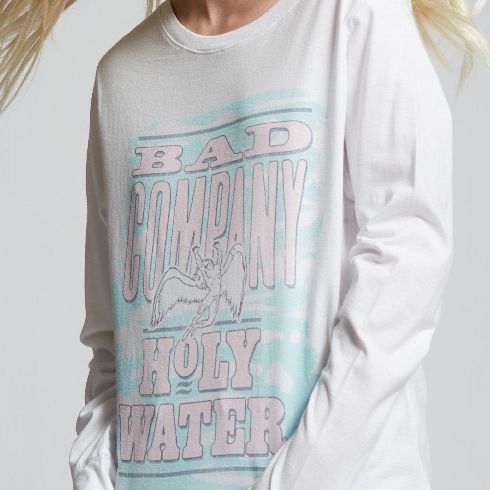 Recycled Karma “Bad Company” band graphic long sleeve top S